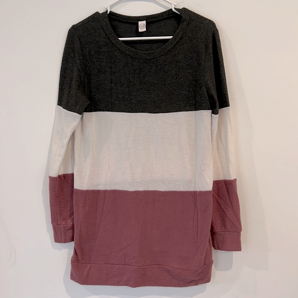 Color block tunic